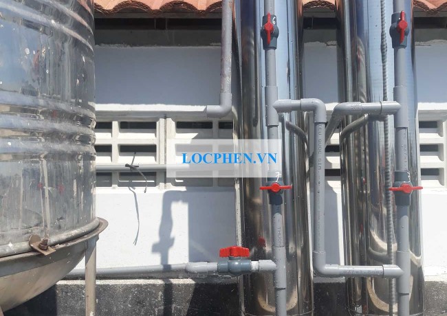 Bộ lọc nước máy đường Trần Quang Diệu, Q3
