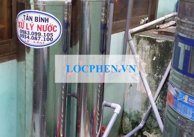Bộ lọc nước máy ở đường Nguyễn Thông, Quận 3