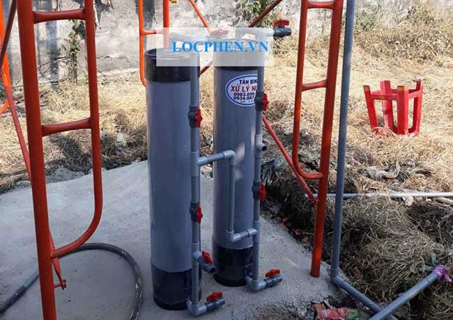 Hệ thống lọc nước giếng sinh hoạt tại Củ Chi