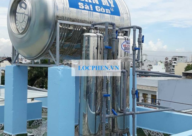 Hệ thống lọc nước máy đầu nguồn ở Mã Lò, Bình Tân