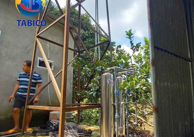 Lắp đặt bộ lọc nước giếng khoan ở Đồng Nai