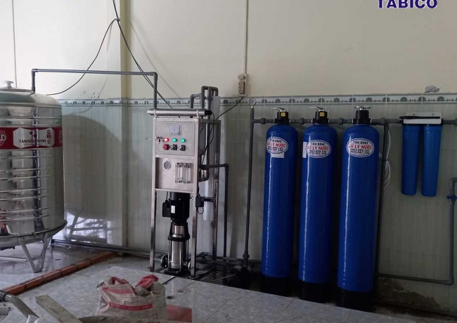 Lắp đặt máy lọc nước cho Nhà Thờ Nhà Ràm