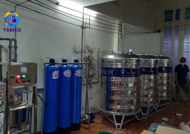 Lắp đặt máy lọc nước Ro cho công ty dược