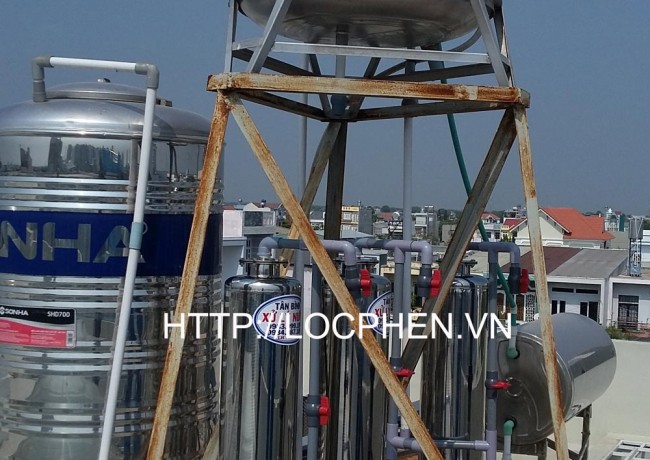 Lọc nước giếng khoan ở KDC Đại Hải, Phan Văn Hớn