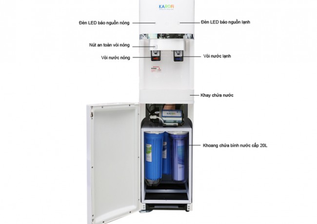 Máy lọc nước karofi nóng lạnh HC300RO