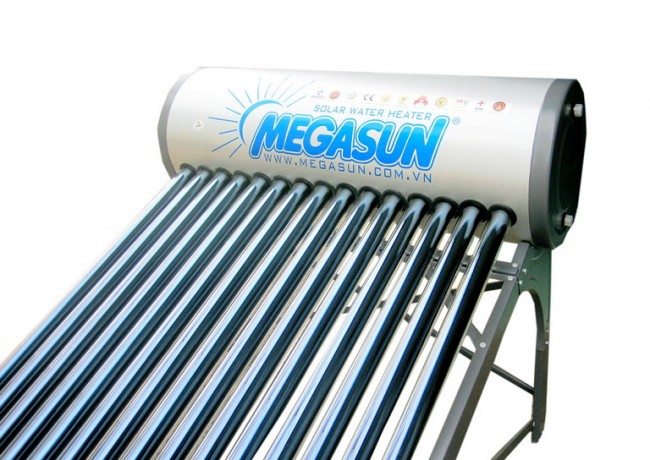 Máy nước nóng ống chân không hãng megasun - dòng KBS