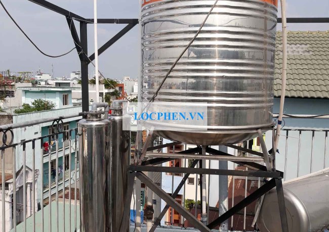Xử lý nước máy sinh hoạt ở Quang Trung, Gò Vấp