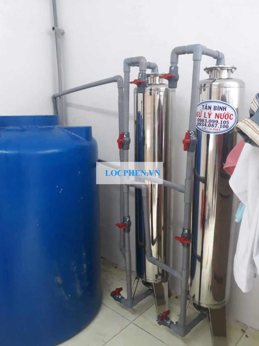 Hệ thống xử lý nước giếng tại XÃ Vĩnh Lộc B, Bình Chánh