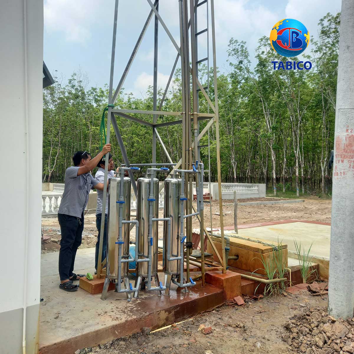 Lọc nước giếng khoan tại Ninh Sơn Tây Ninh