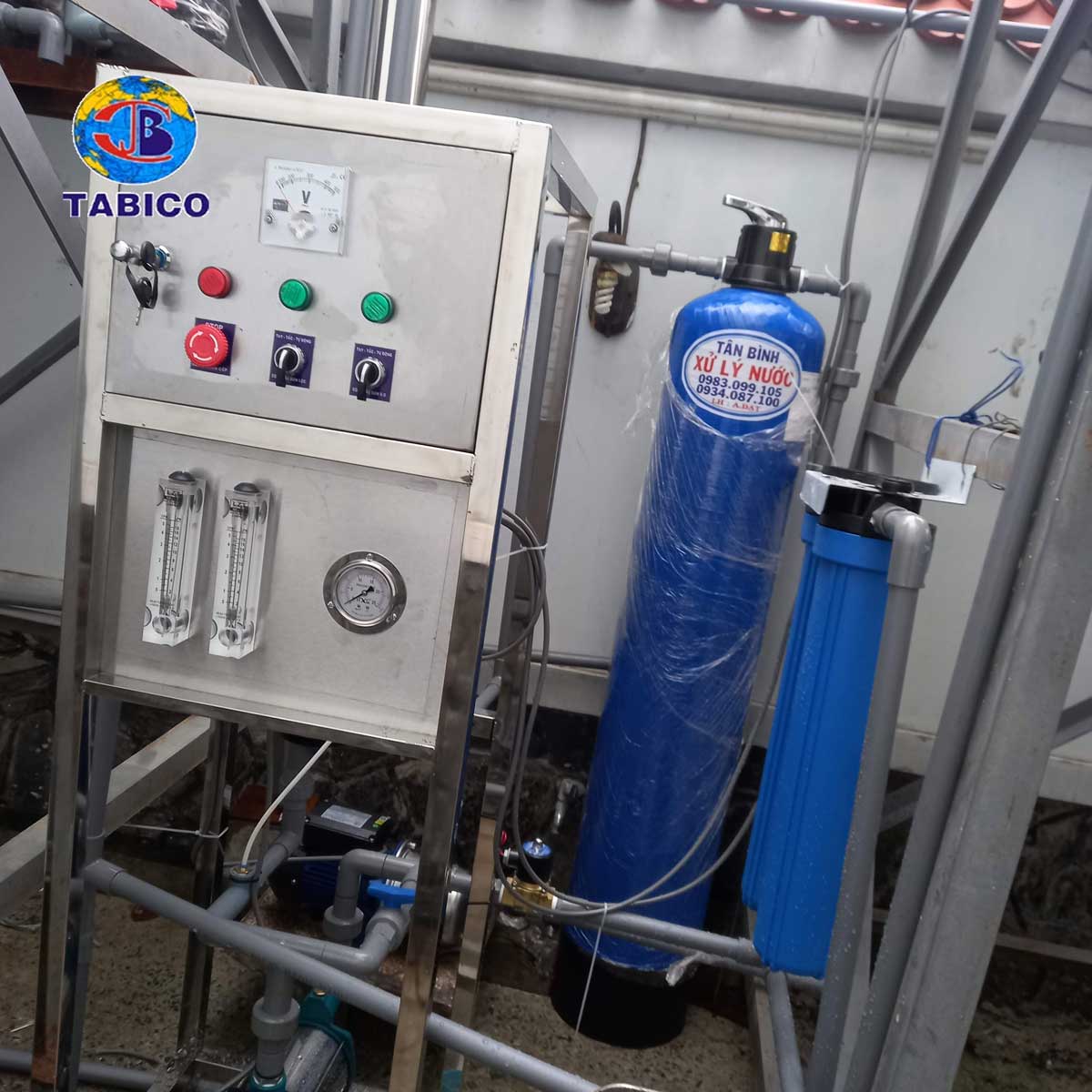 Lắp đặt máy lọc nước công nghiệp tại Hóc Môn