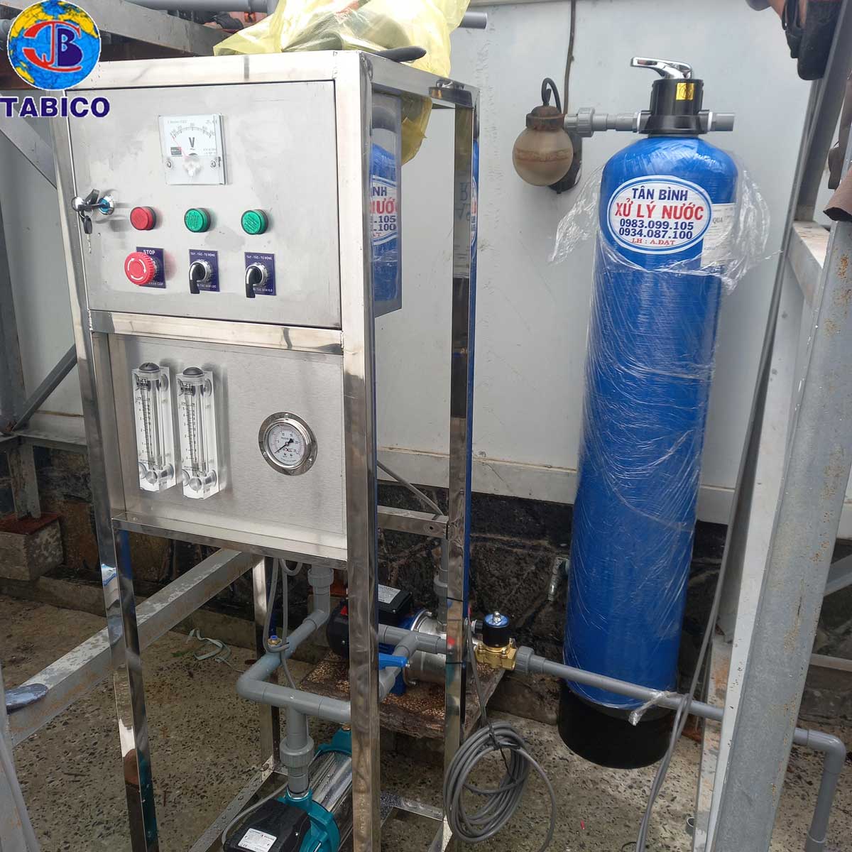 Lắp đặt máy lọc nước công nghiệp tại Hóc Môn