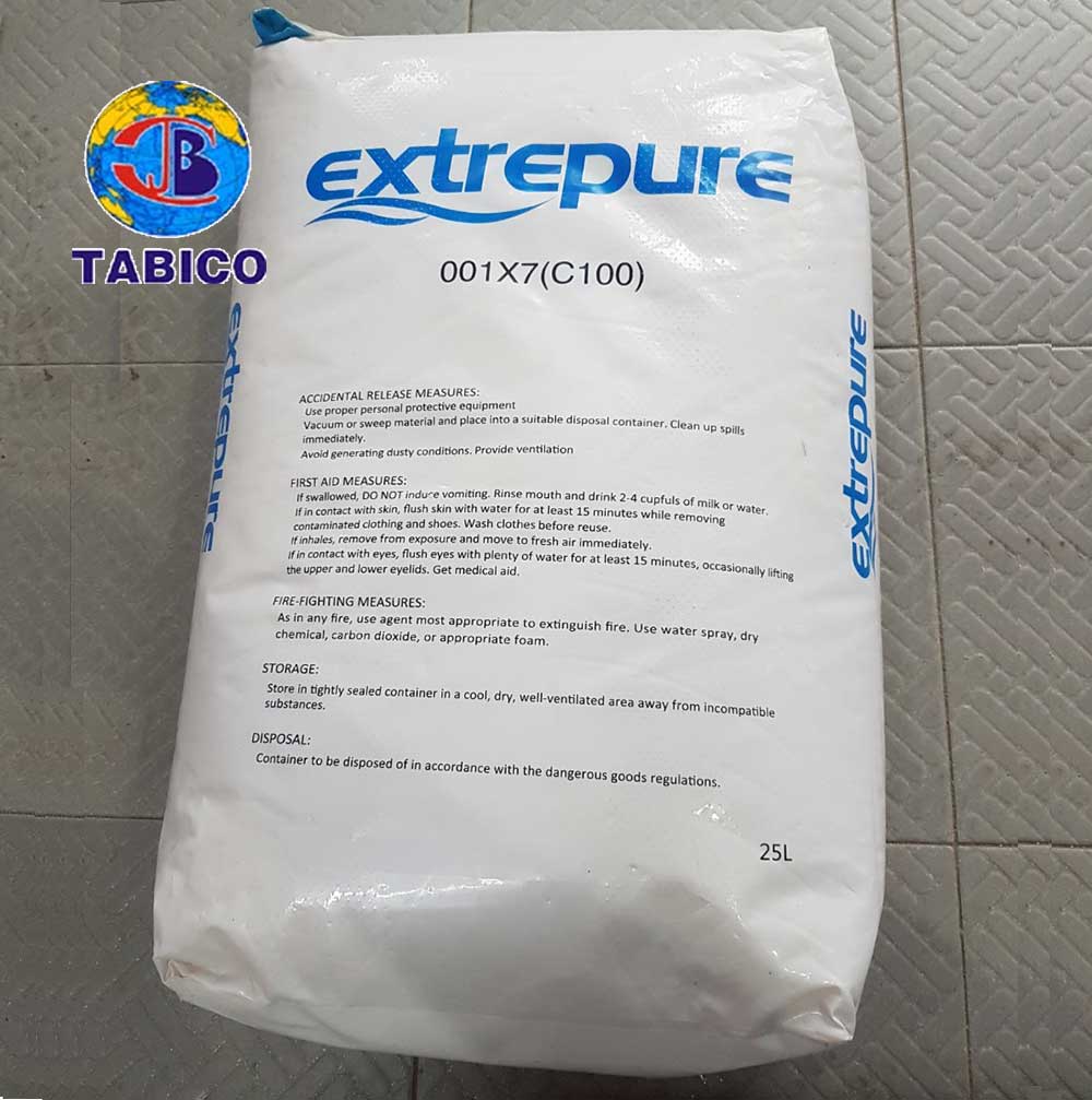 Hạt cation Extrepure Trung Quốc C100
