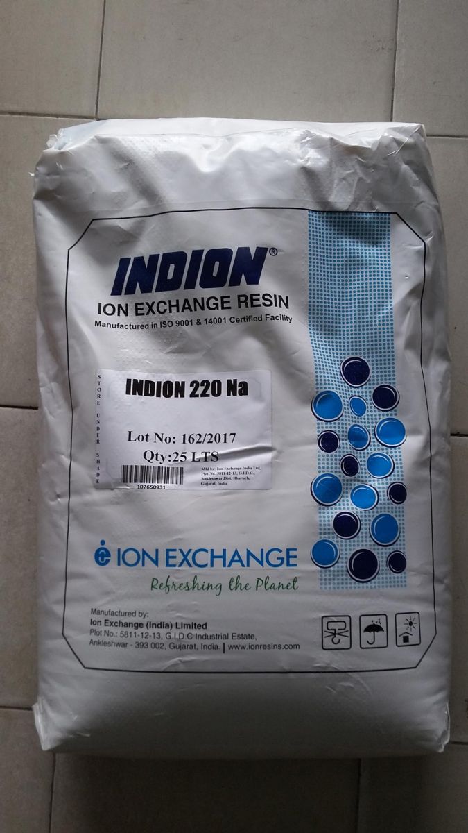 hạt nhựa trao đổi ion Ấn Độ