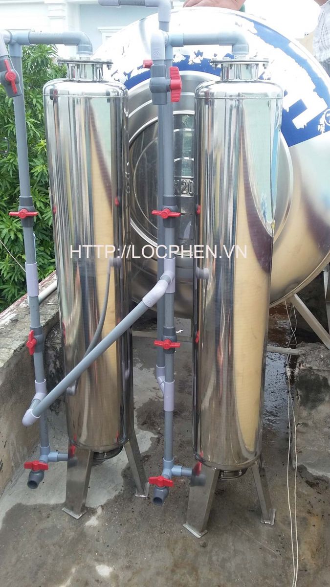 xử lý nước máy ở Hương Lộ 2, Bình Trị Đông, Bình Tân